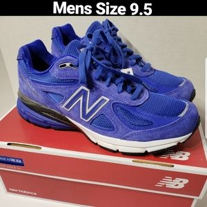 New Balance 990 Made in USA Size 9.5 Royal Blue